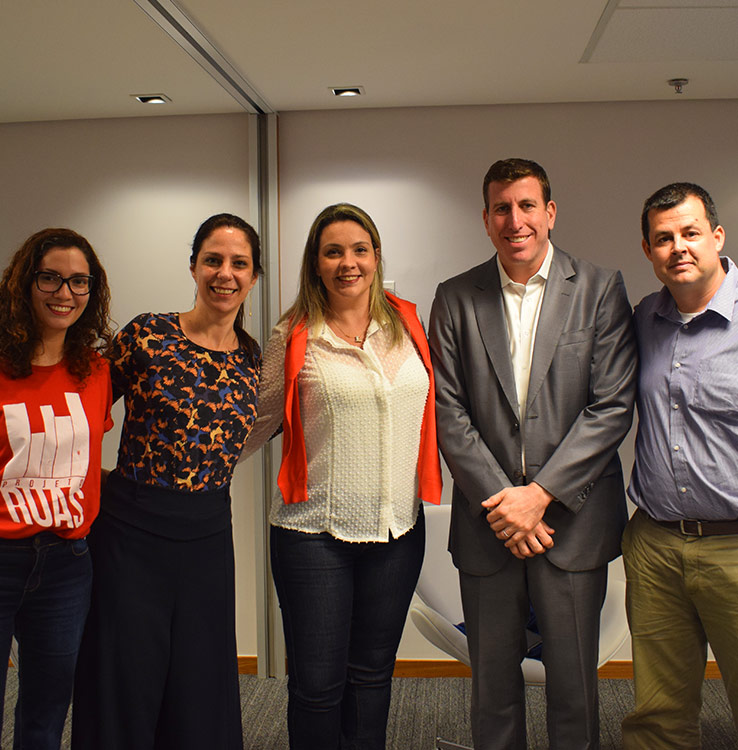 Lançamento do programa de voluntariado Mova no escritório do Rio de Janeiro em 2019