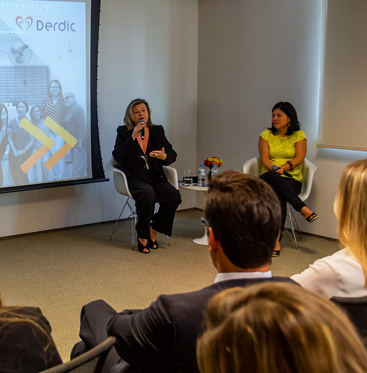 Lançamento do programa de voluntariado Mova no escritório de São Paulo, em 2019